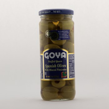 Stuffed Queen Spanish Olives With Minced Pimientos - 0041331013352