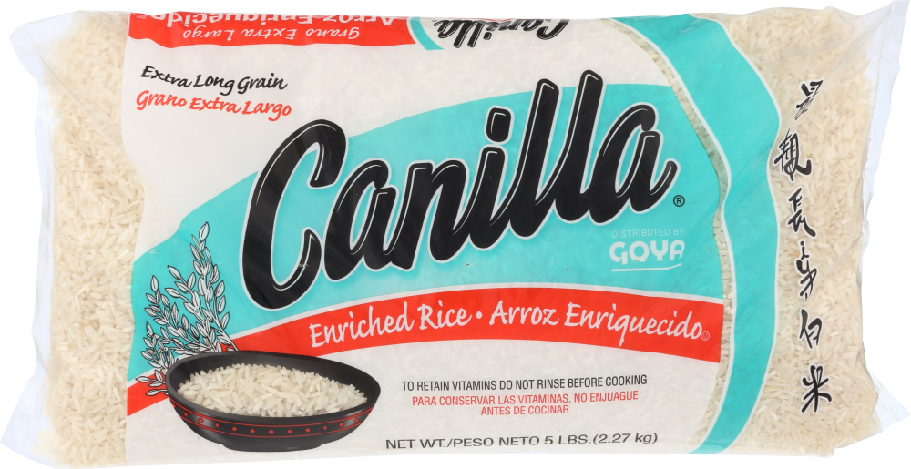 GOYA: Rice Canilla Long Grain, 5 lb - 0041331026352