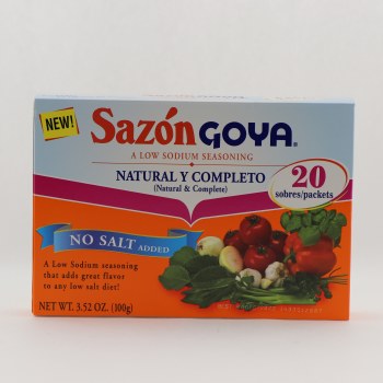 Sazon A Low Sodium Seasoning - 0041331037693