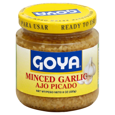 GOYA: Minced Garlic, 8 oz - 0041331039130