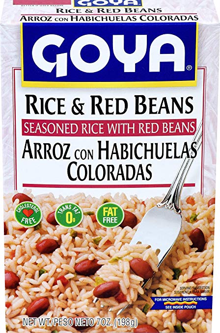 GOYA: Mix Red Beans & Rice, 7 oz - 0041331126663