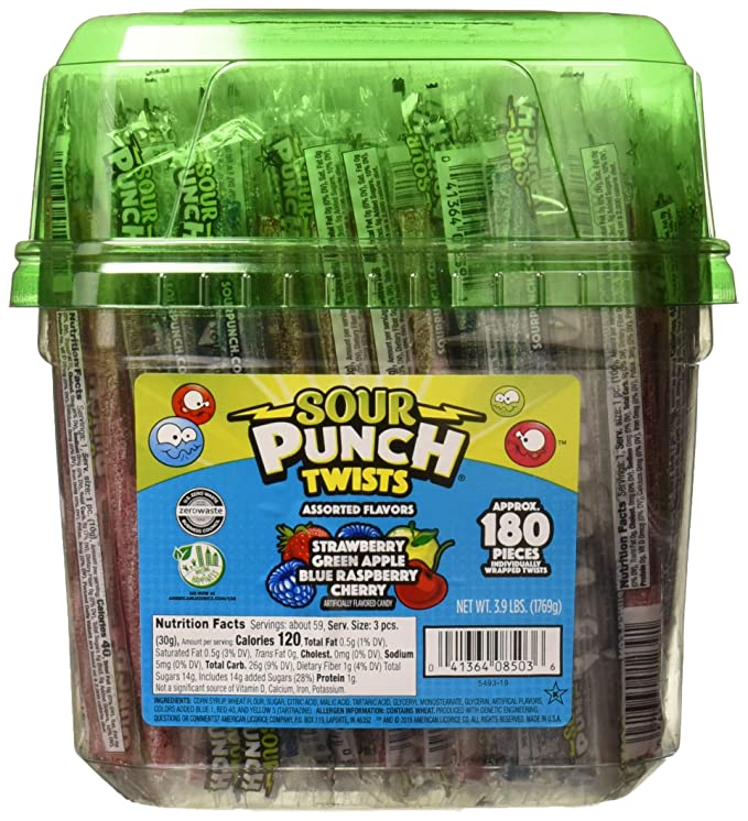 Sour Punch Twists, 6