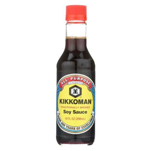 Kikkoman Sauce - Soy - Case Of 12 - 10 Fl Oz - 041390000027