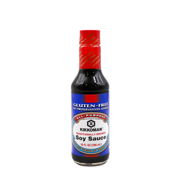 Kikkoman Soy Sauce - Gluten Free - Case Of 6 - 10 Fl Oz. - 041390000829