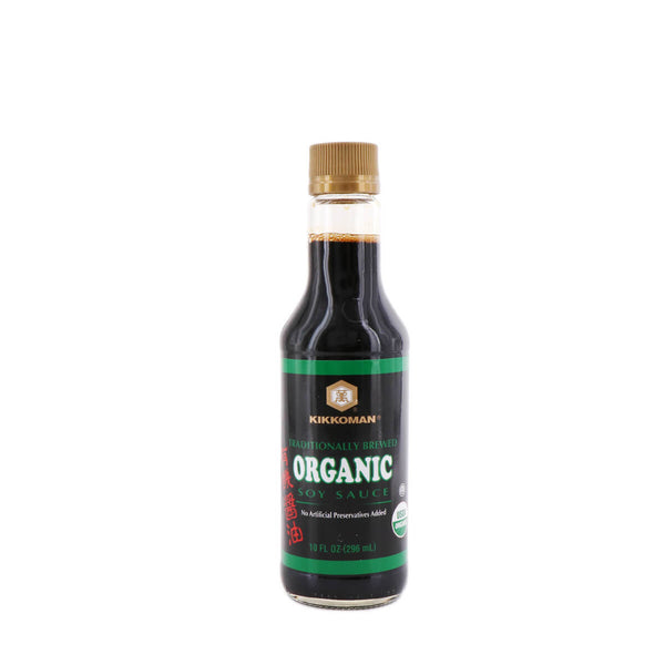 KIKKOMAN: Organic Soy Sauce, 10 oz - 0041390001918