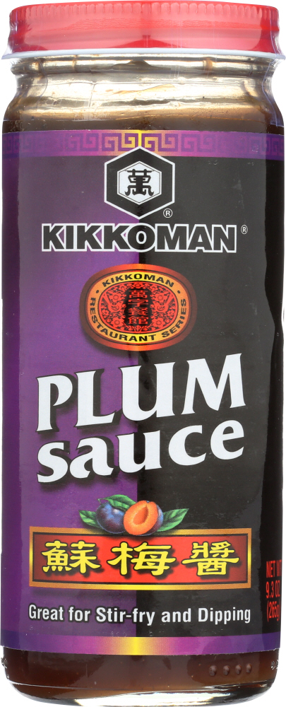 Kikkoman Plum Sauce - Case Of 12 - 9.2 Oz - 041390015489