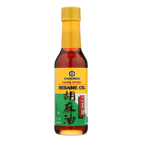 Kikkoman Sesame Oil - Case Of 12 - 5 Fl Oz. - 041390017001