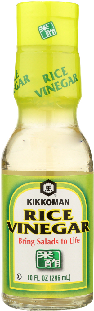 KIKKOMAN: Rice Vinegar, 10 oz - 0041390020308