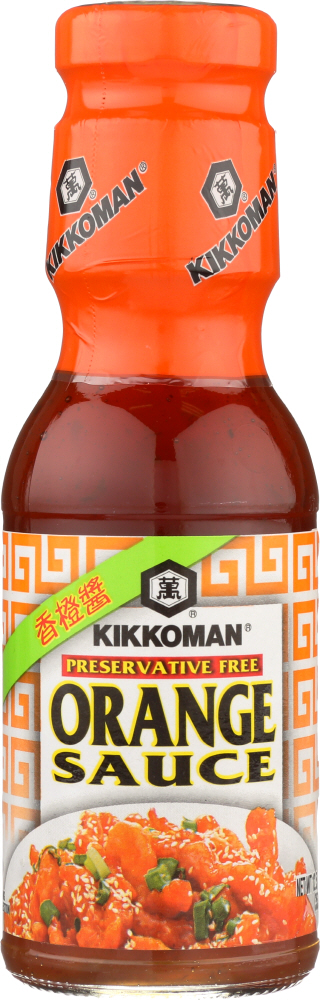KIKKOMAN: Preservative Free Orange Sauce, 12.5 oz - 0041390024320