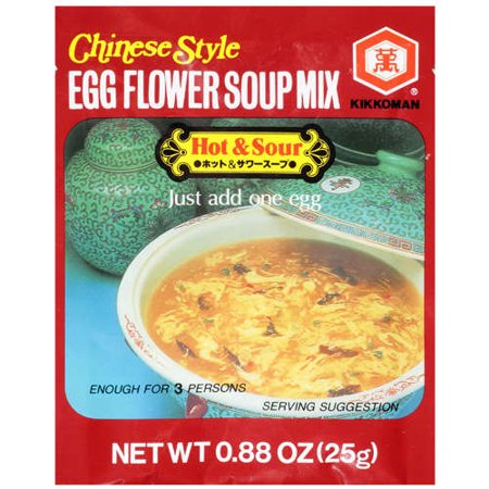 KIKKOMAN: Soup Egg Flower Hot & Sour, .88 oz - 0041390030864