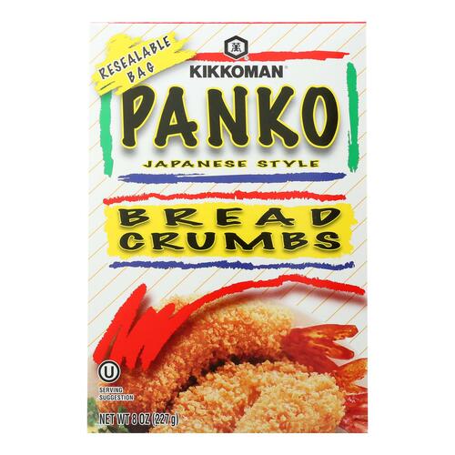 KIKKOMAN: Panko Bread Crumbs, 8 oz - 0041390050046