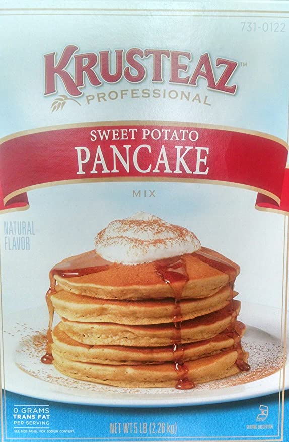  Sweet Potato Pancake Mix Krusteaz 5lb Box  - 041449103099