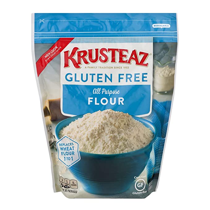 Krusteaz Gluten Free All Purpose Flour, 32 Oz Bag (Pack of 2) - 041449450148