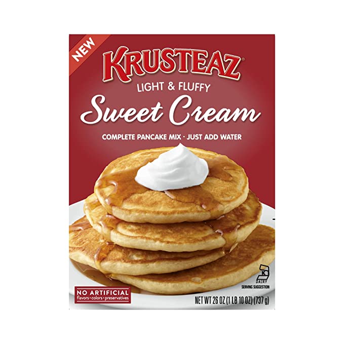  Krusteaz Sweet Cream Pancake Mix, 26 Oz  - sweet