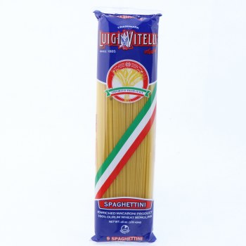 Luigi vitelli, spaghettini, enriched macaroni product - 0041486000092