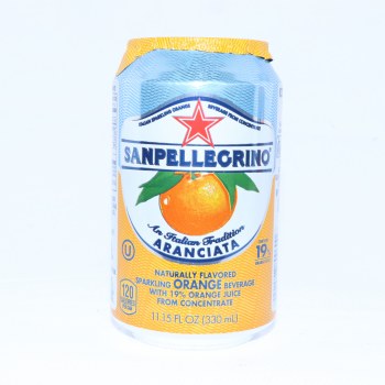 Italian sparkling orange beverage from concentrate - 0041508800600