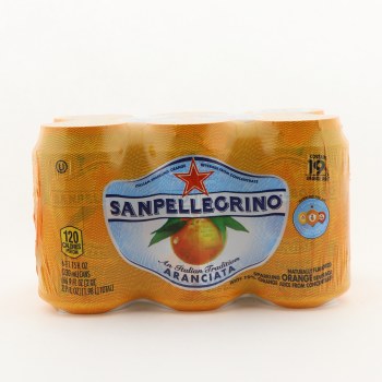 Italian sparkling orange beverage from concentrate - 0041508800709