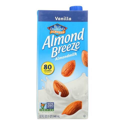 Almond Breeze - Almond Milk - Vanilla - Case Of 12 - 32 Fl Oz. - 0041570068366