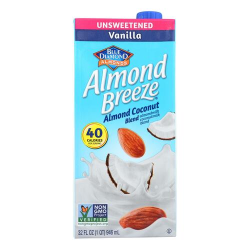 Almond Breeze - Almond Coconut Milk - Vanilla - Case Of 12 - 32 Fl Oz. - 041570089774