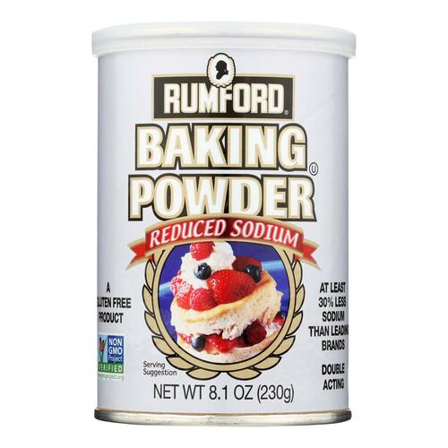 RUMFORD: Baking Powder Reduced Sodium, 8.1 oz - 0041617002261