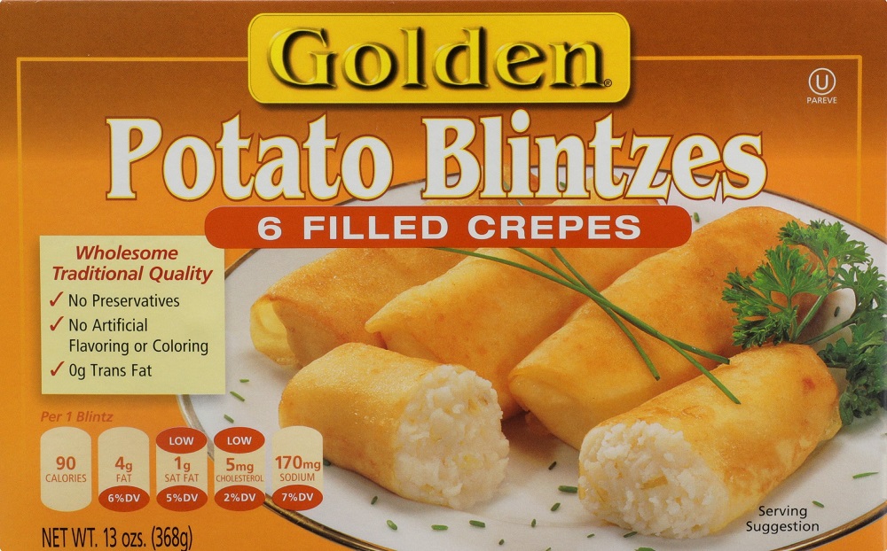 Potato Blintzes Filled Crepes, Potato - 041641101022