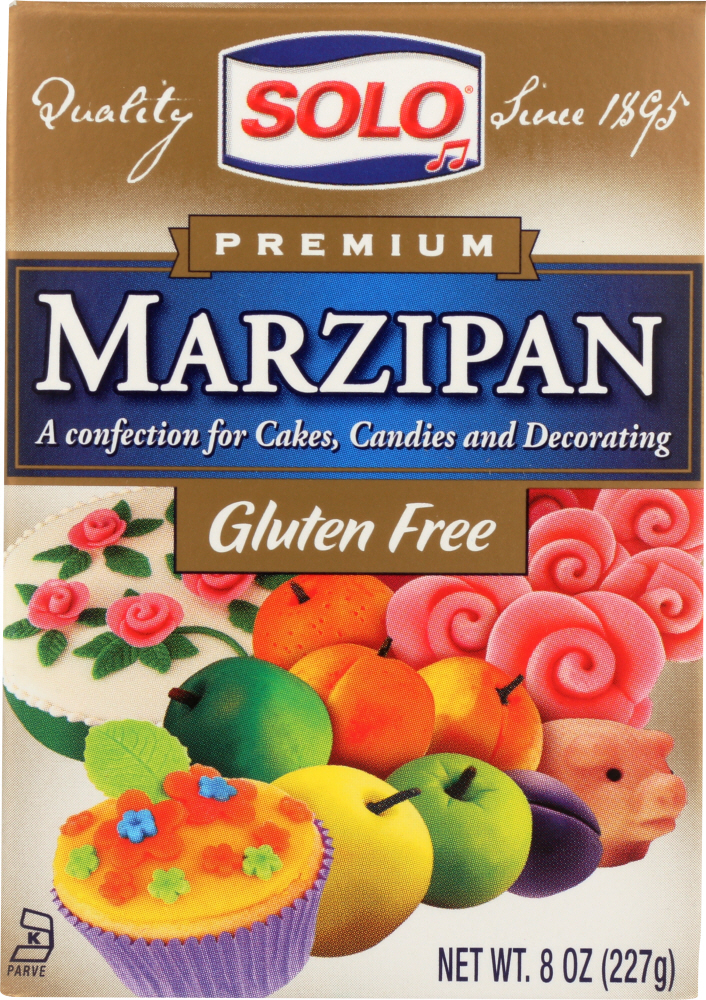 SOLO: Paste Marzipan, 8 oz - 0041642001505