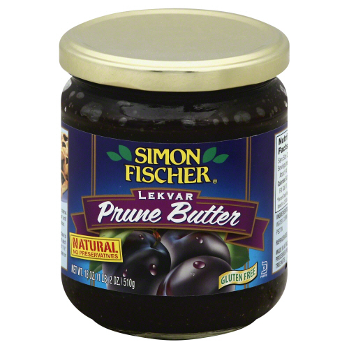 SIMON FISCHER: Fruit Lekvar Butter Prune, 18 oz - 0041642026706