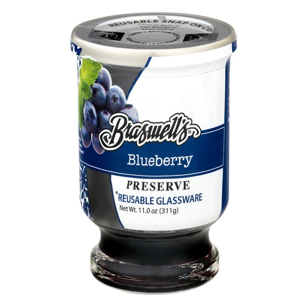BRASWELL: Preserves Blueberry, 11 oz - 0041695004171