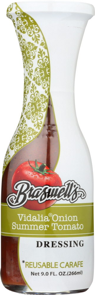 BRASWELL: Vidalia Onion & Summer Tomato Salad Dressing, 9 oz - 0041695103720