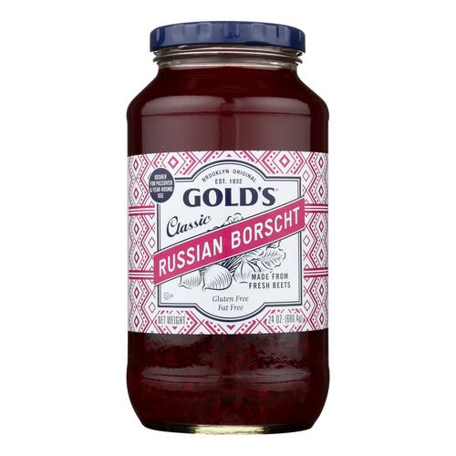 Golds Soup - Russian Borscht - Case Of 12 - 24 Oz. - 041740000844