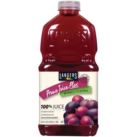 LANGERS: Prune Juice Plus, 64 fl oz - 0041755007005