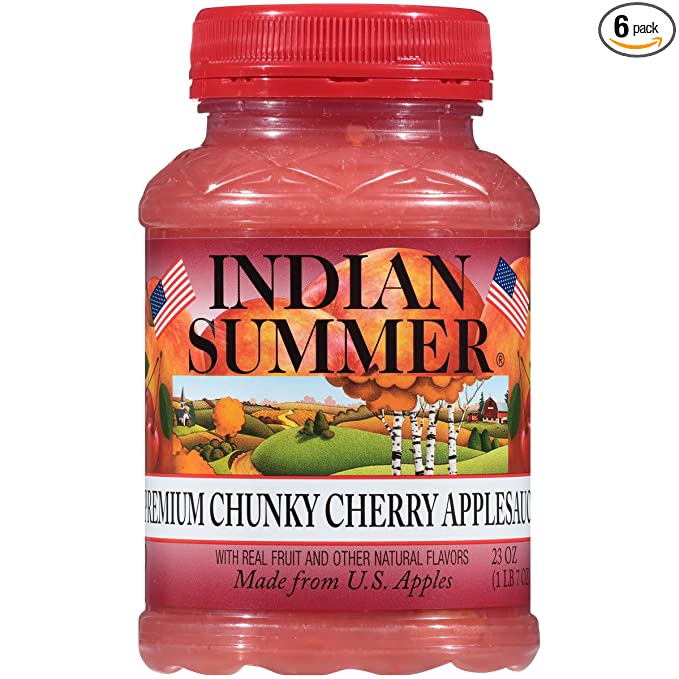 Indian Summer, Premium Sauce, Chunky Cherry Apple - 041760096506