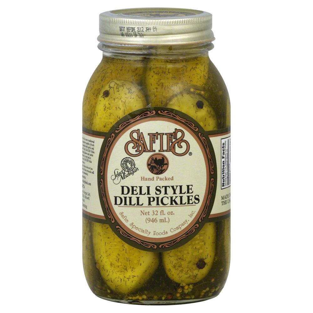 Safies, Deli Style Dill Pickles - safies