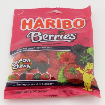 Gummi Candy, Raspberries - 0042238705234