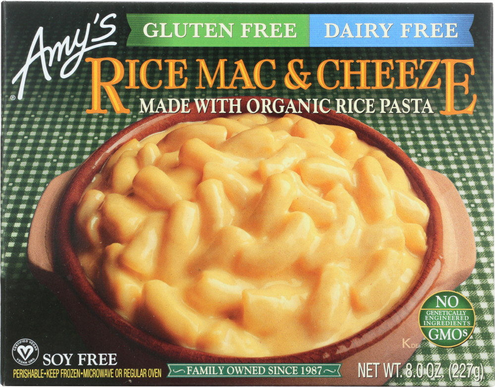 AMY’S: Dairy Free Rice Mac & Cheeze, 8 oz - 0042272000432