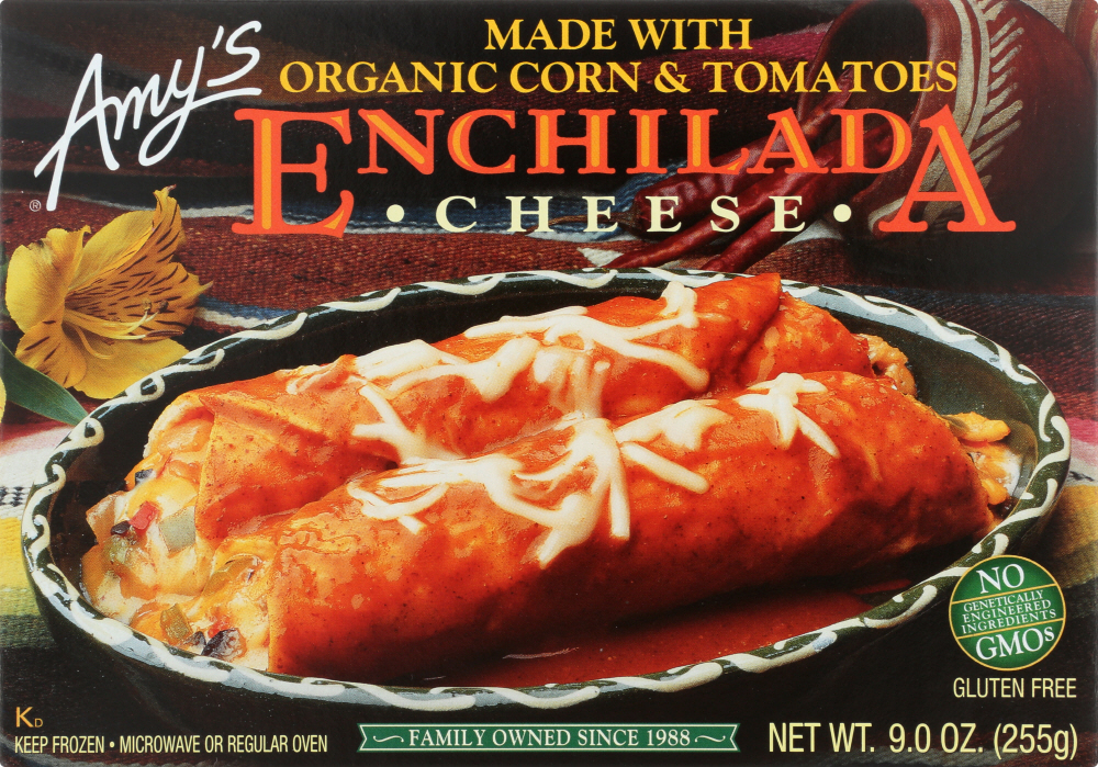 AMY’S: Cheese Enchilada, 9 oz - 0042272000807