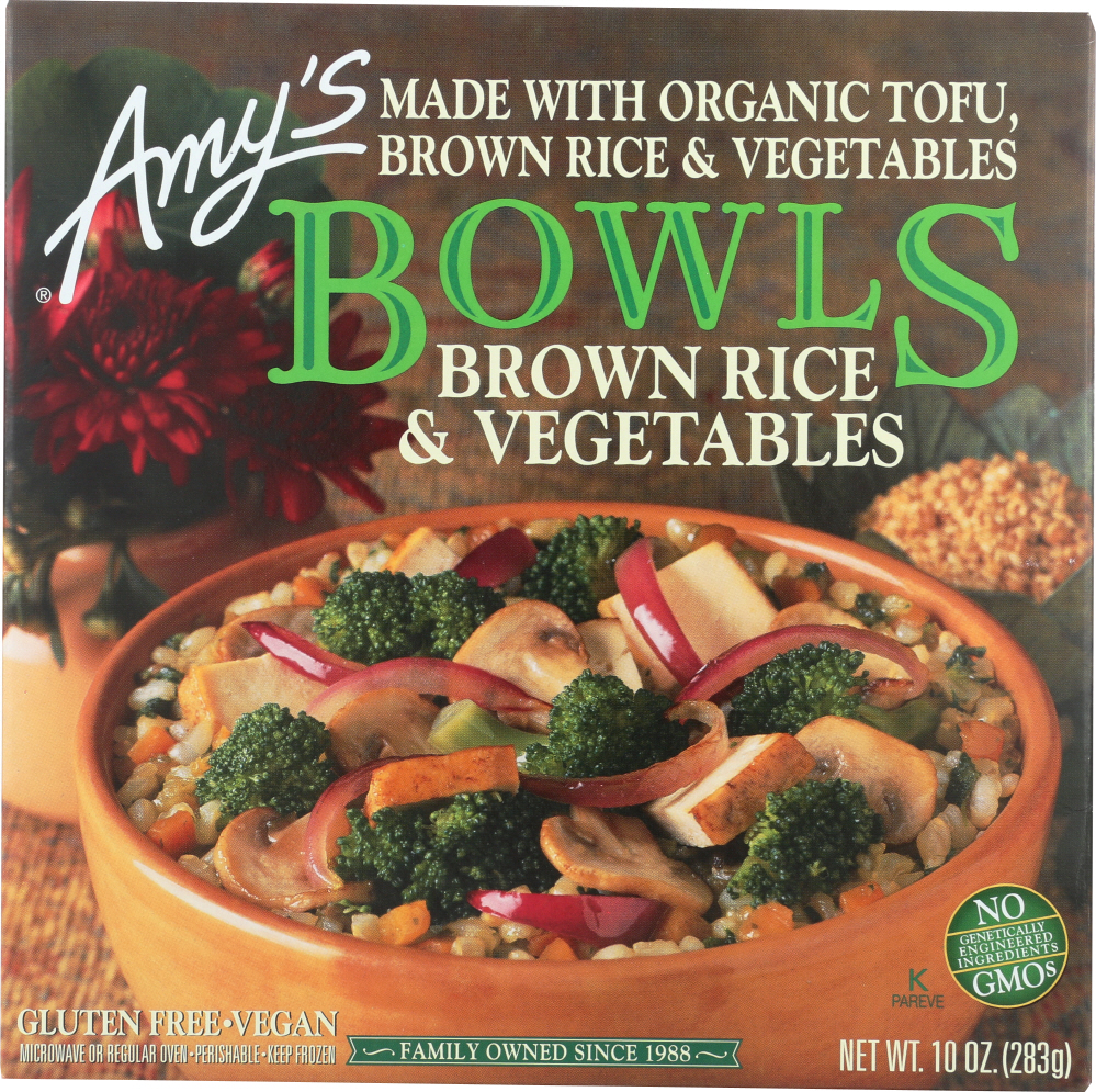 Bowls Brown Rice & Vegetables - 042272001613