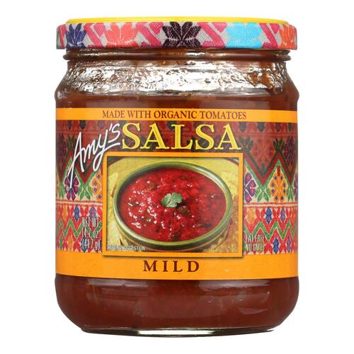 Amy's - Mild Salsa - Made With Organic Ingredients - Case Of 6 - 14.7 Oz - 042272004010