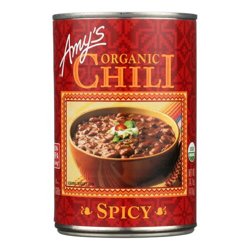 Amy's - Organic Spicy Chili - Case Of 12 - 14.7 Oz - 0042272005123