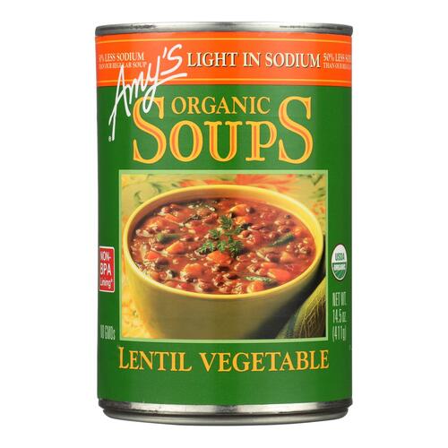 Lentil Vegetable Organic Soups - 042272005826