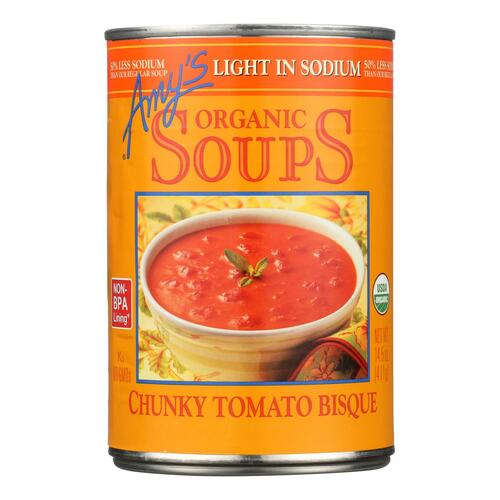 Amy's - Organic Chunky Tomato Soup - Case Of 12 - 14.5 Oz - 042272005864