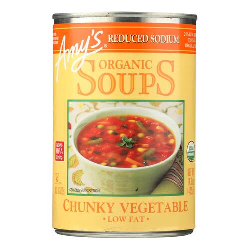 Amy's - Soup Organic Chunky Vegetable - Case Of 12 - 14.3 Oz - organic