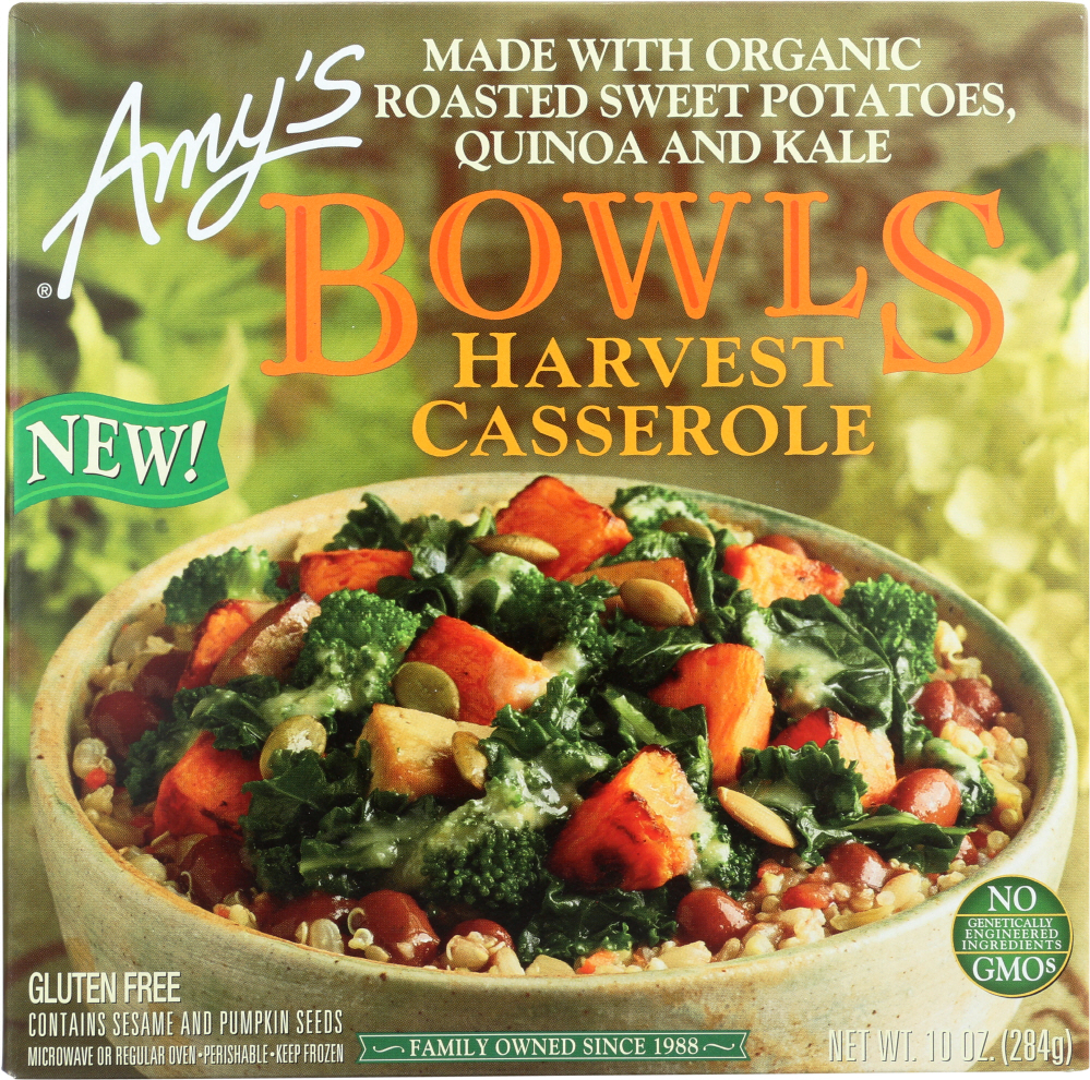 AMYS: Harvest Casserole Bowl, 10 oz - 0042272010677