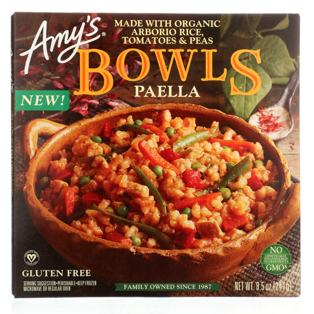 AMYS: Paella Bowl, 8.50 oz - 0042272011704