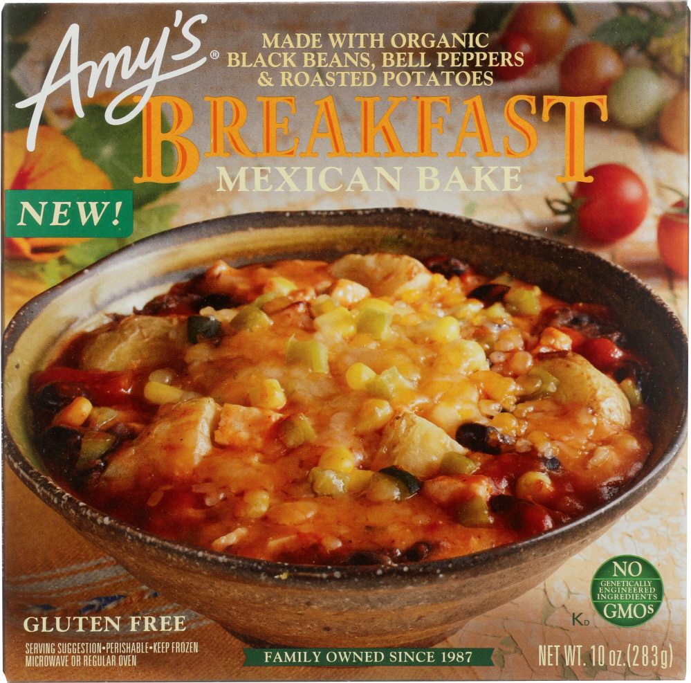AMYS: Breakfast Mexican Bake, 10 oz - 0042272011711