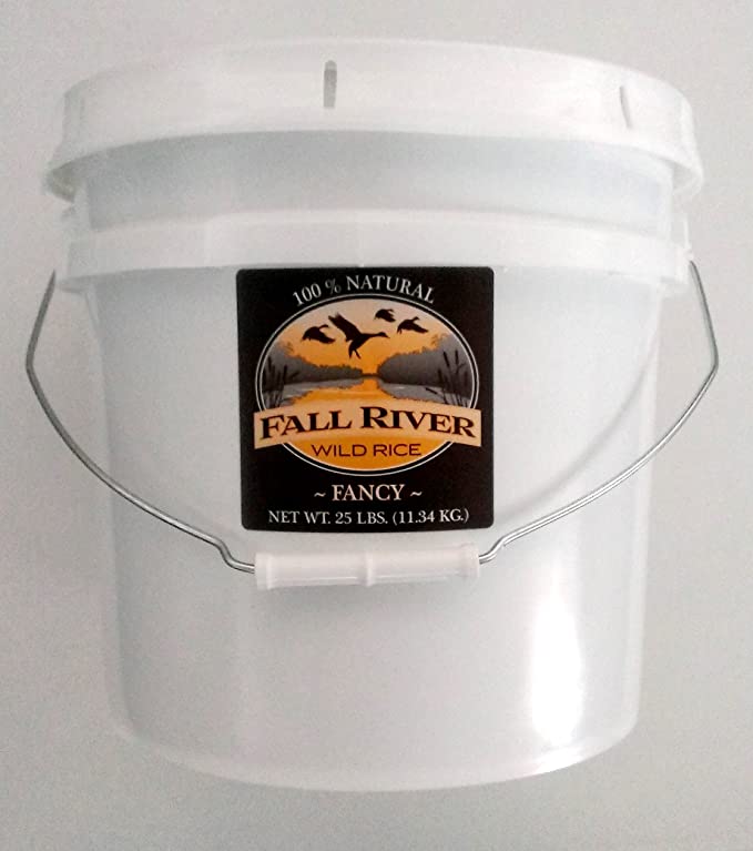  Fall River Wild Rice 25 Lb Bucket-Fancy  - 042399110250