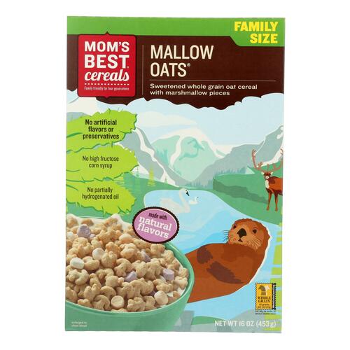 Mallow Oats Sweetened Whole Grain Oat Cereal With Marshmallow Pieces - 042400061021