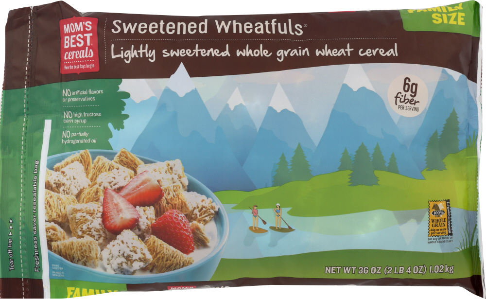 Lightly Sweetened Whole Grain Wheat Cereal - 042400214113
