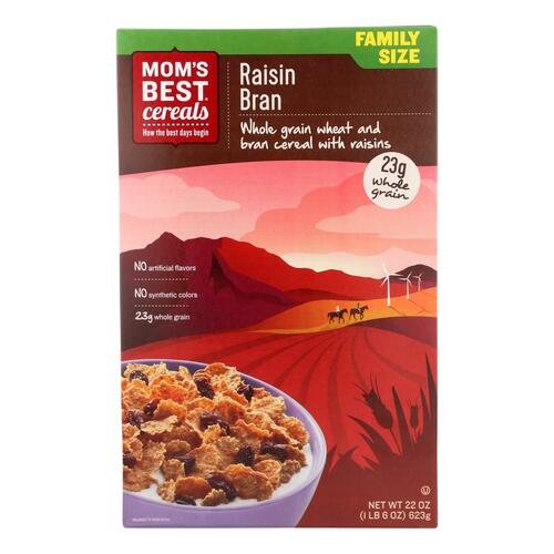 Whole Grain Wheat And Bran Cereal With Raisins - whole