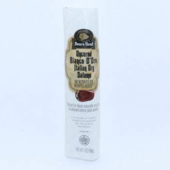 Brands, Bianco O'Oro, Italian Dry Salame - 0042421160307